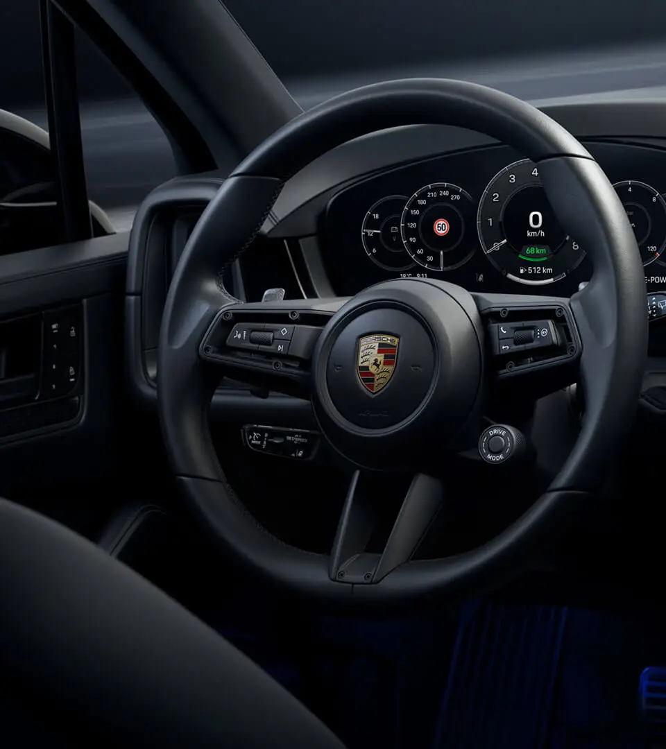 Porsche Cayenne - Interior section
